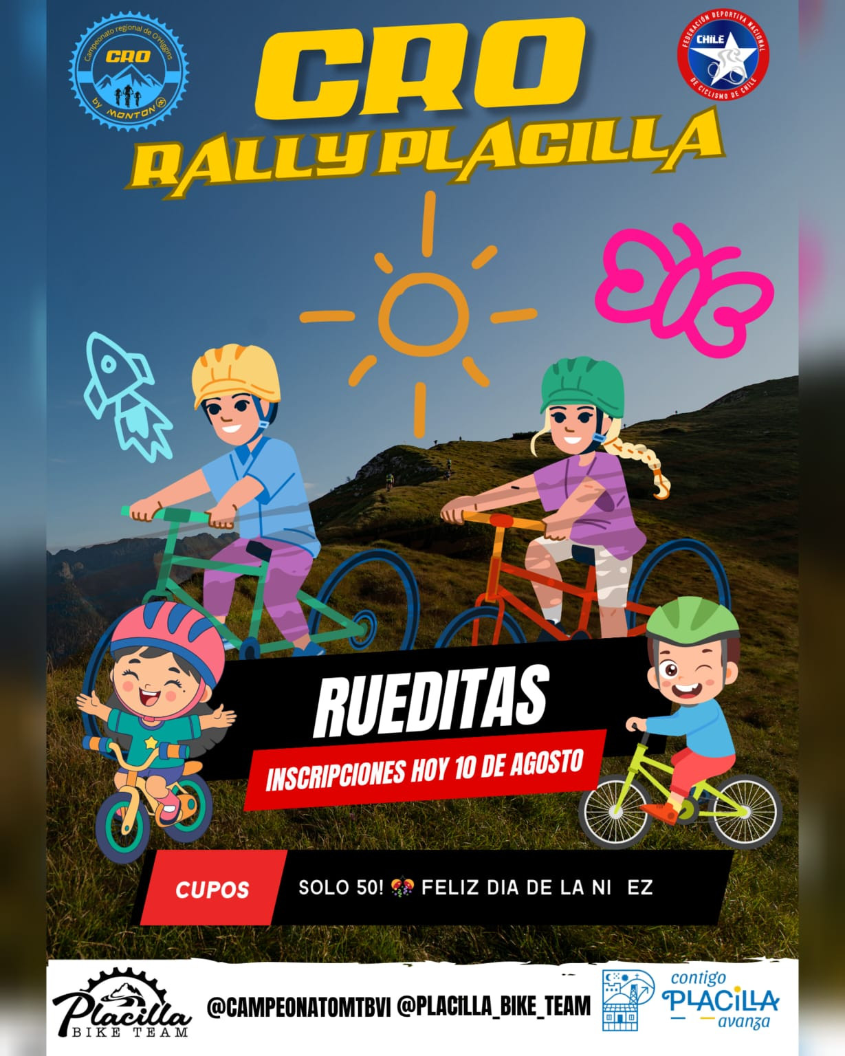 "RUEDITAS" Rally Placilla CRO 2025